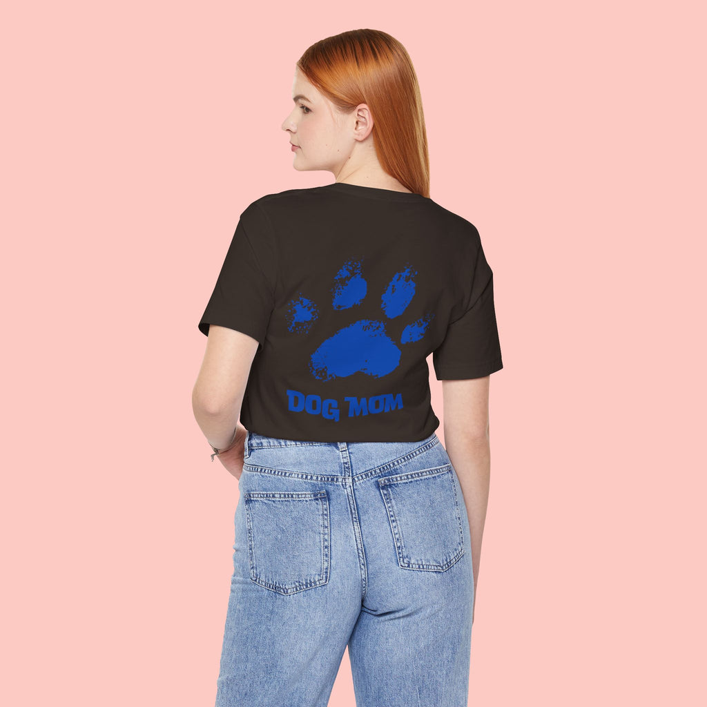Dog Mom Paw Print T-Shirt