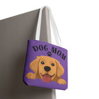 Dog Mom Tote Bag — Cute Golden Retriever Paw Print All-Over-Print Tote