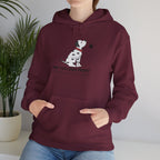 Dog Mom Hoodie — 'Are You Dog Mom?' Cute Dalmatian Graphic Pullover