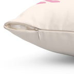 My Dog Is My Baby Pink Dachshund Pillow — Cute Pet Mom Decorative Throw Pillow