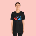 I Am Not Single I Have Dog T-Shirt — Cute Paw Print Dog Lover Tee