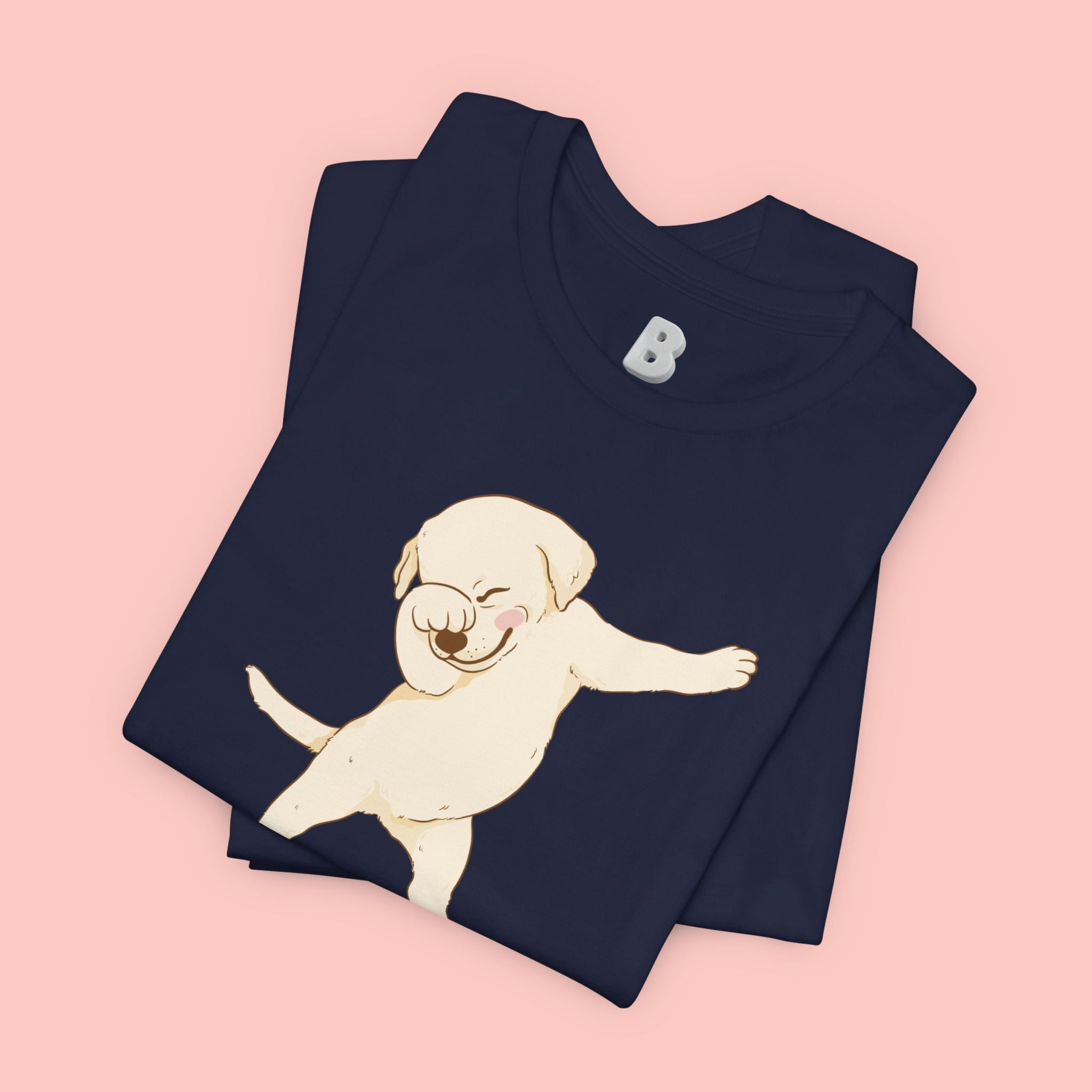 Mom Approved Tee — Dab Dog Graphic T‑Shirt