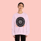 Dog Mom Club Crewneck Sweatshirt — Paw Print Graphic Pullover for Pet Moms