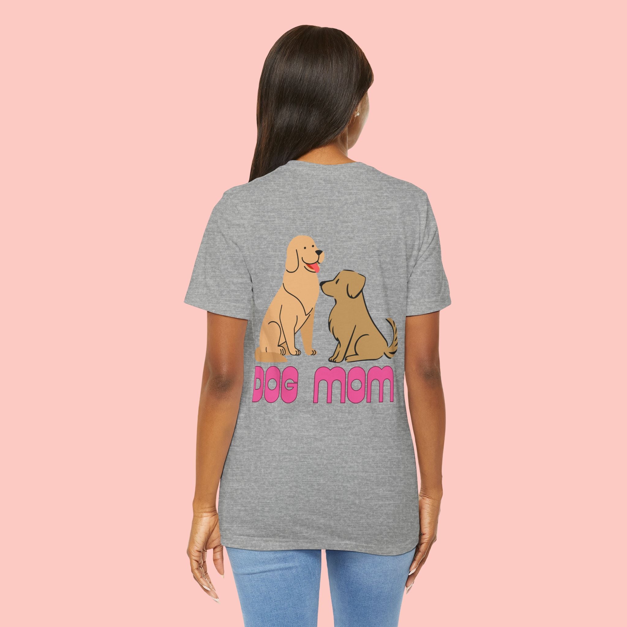 Dog Mom T‑Shirt — Cute Cartoon Dogs Graphic Tee for Pet Moms