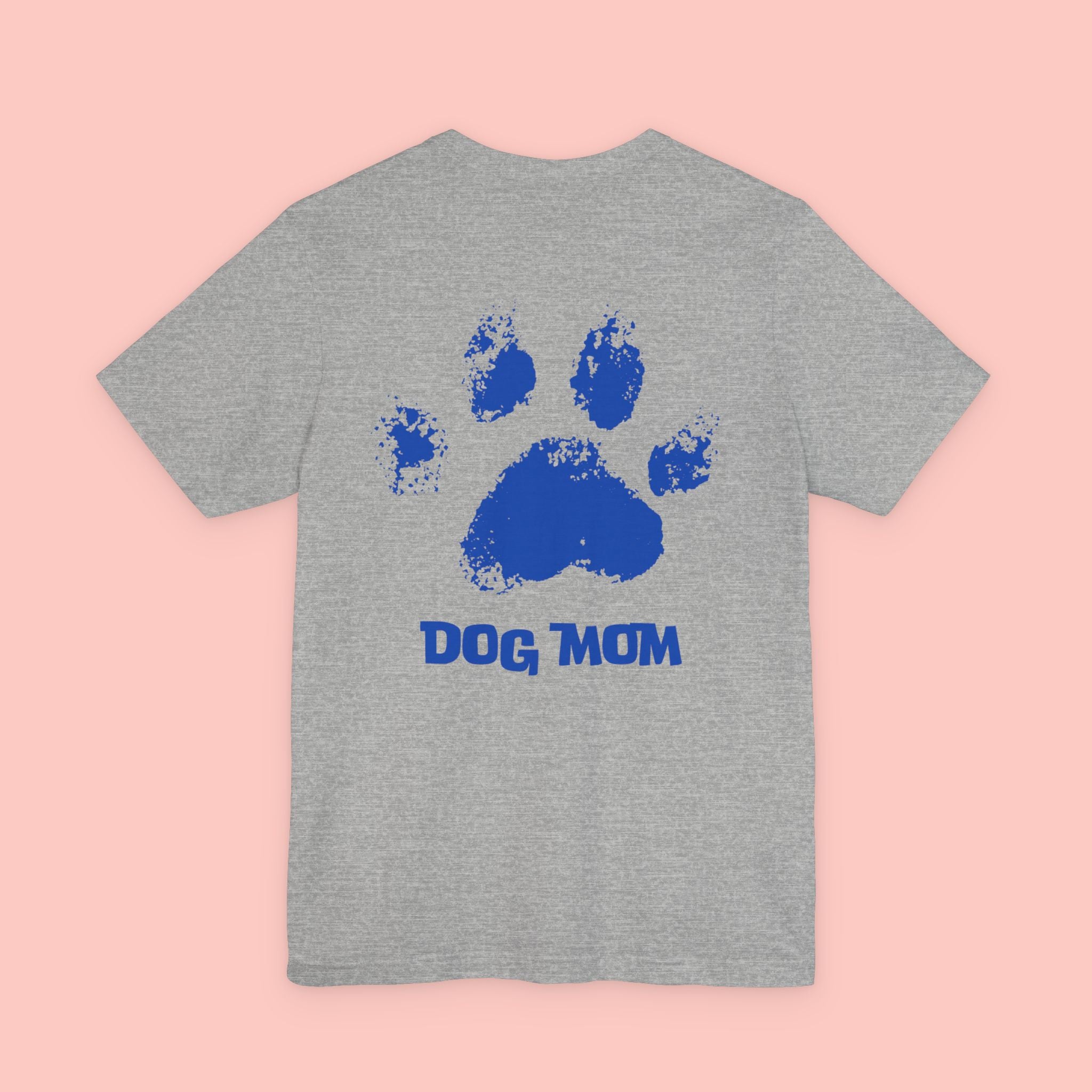 Dog Mom Paw Print T-Shirt