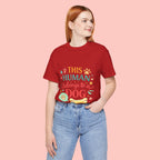 Dog Lover T-Shirt — "This Human Belongs to a Dog" Cute Paw Print Tee