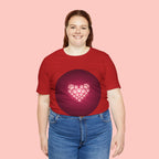 Paw Print Heart T‑Shirt — Cute Pet Lover Tee