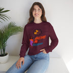 Always Happen Crewneck Sweatshirt – Funny Coffee & Snack Thought Graphic