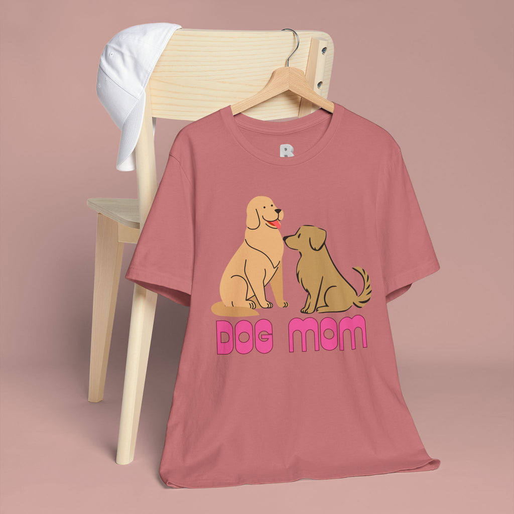 Dog Mom T‑Shirt — Cute Retro Dogs Graphic Tee for Dog Lovers