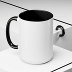 Dog Mom Club Accent Coffee Mug — Funny Pet Lover Gift (11/15 oz)