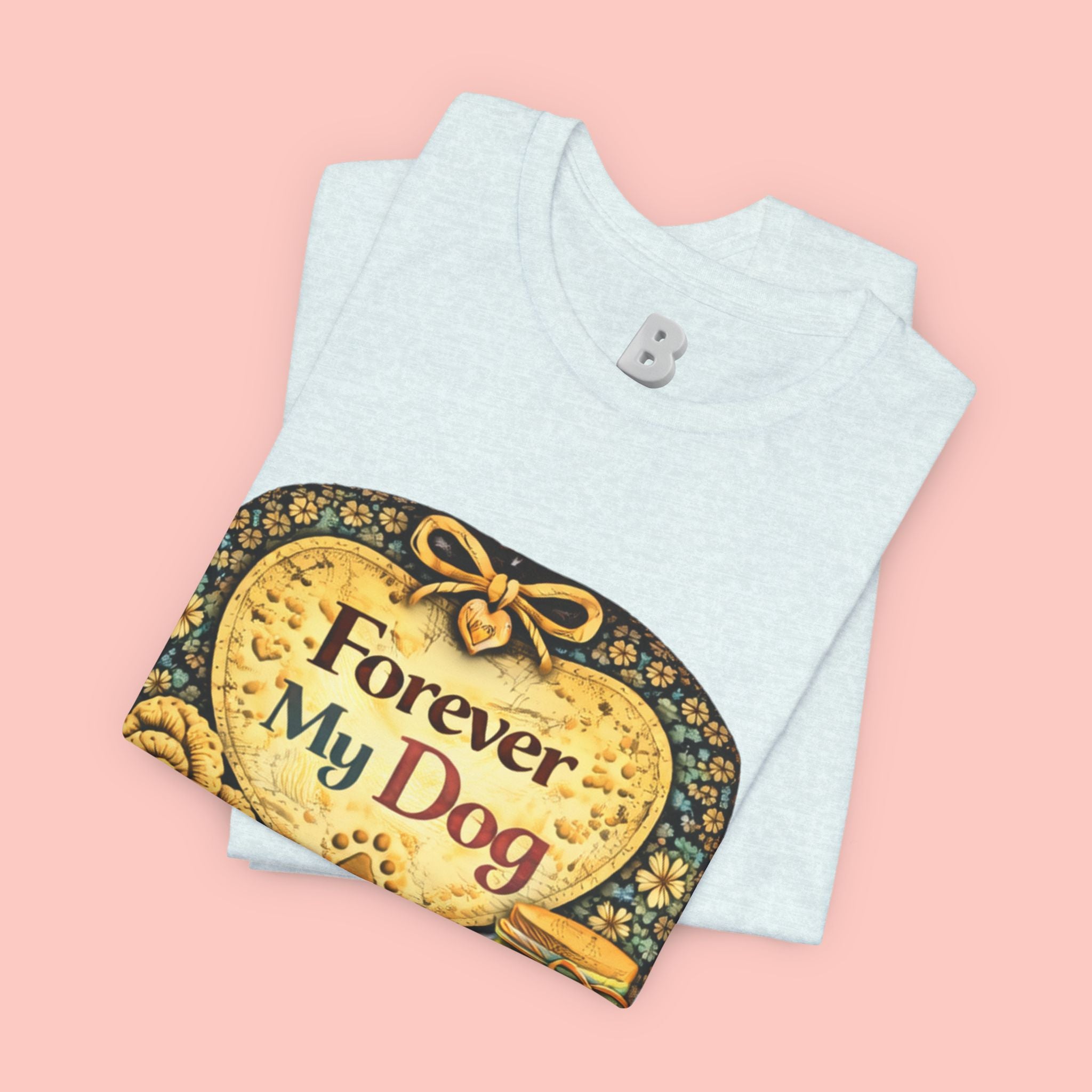 Dog T-Shirt — "Forever My Dog" Vintage Pet Lovers Tee