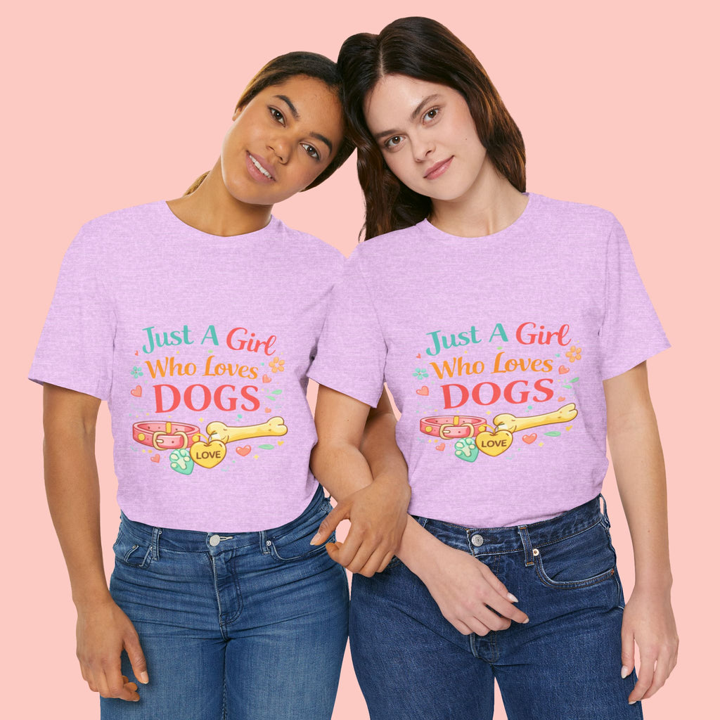 Just A Girl Who Loves Dogs T-Shirt
