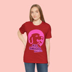 All Smiles Mom's Rules T-Shirt — Cute Pink Dog Graphic Tee for Moms & Pet Lovers