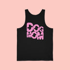Dog Mom Tank Top — Pink Retro Graphic