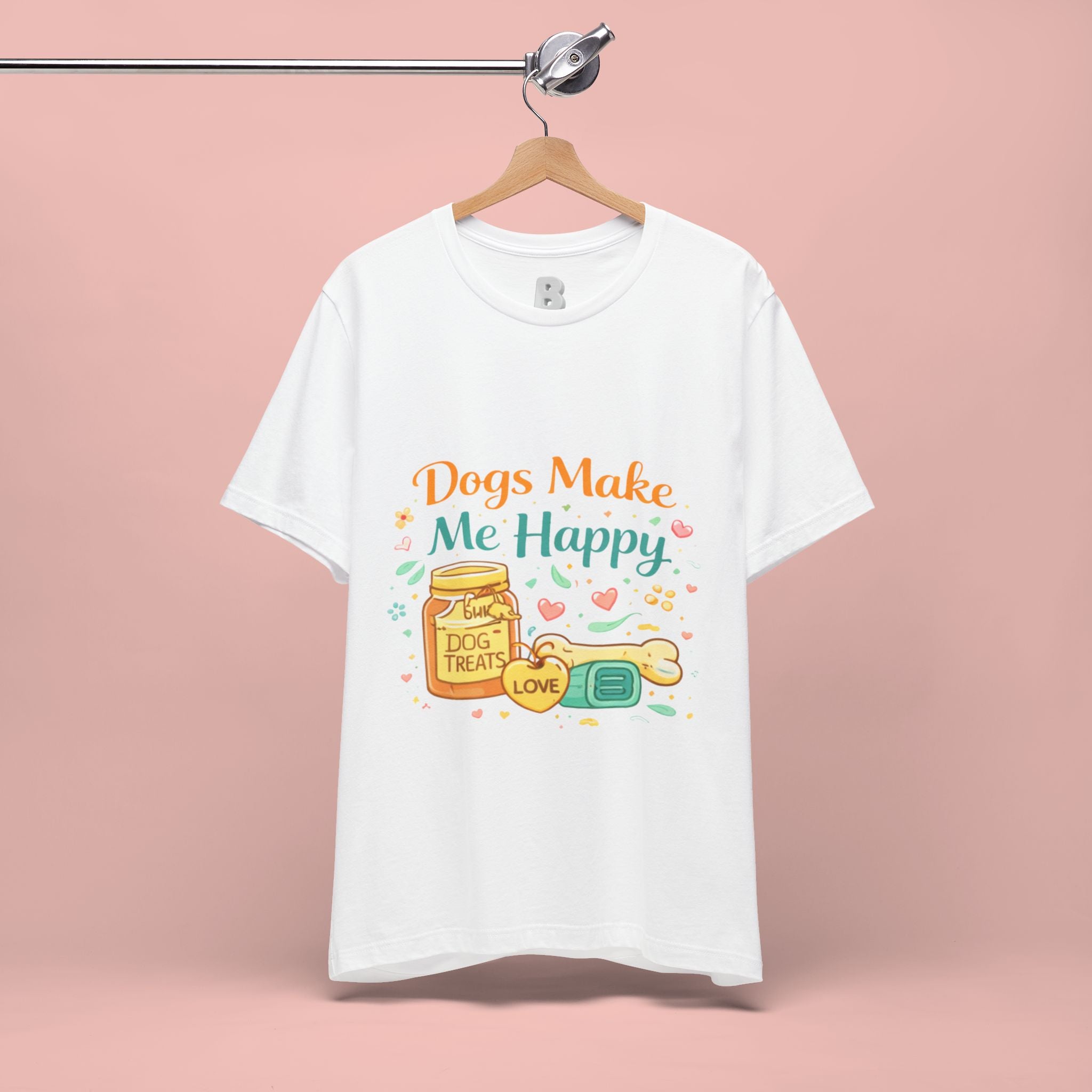 Dogs Make Me Happy T-Shirt
