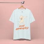Mom Approved Tee — Dab Dog Graphic T‑Shirt