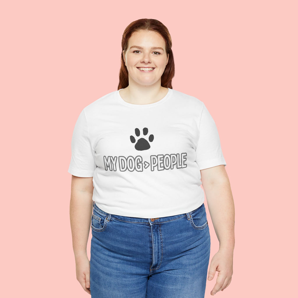 My Dog People T-Shirt — Dog Paw Graphic Tee for Dog Lovers