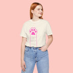 Blessed Dog Mom T-Shirt — Pink Paw Graphic Tee