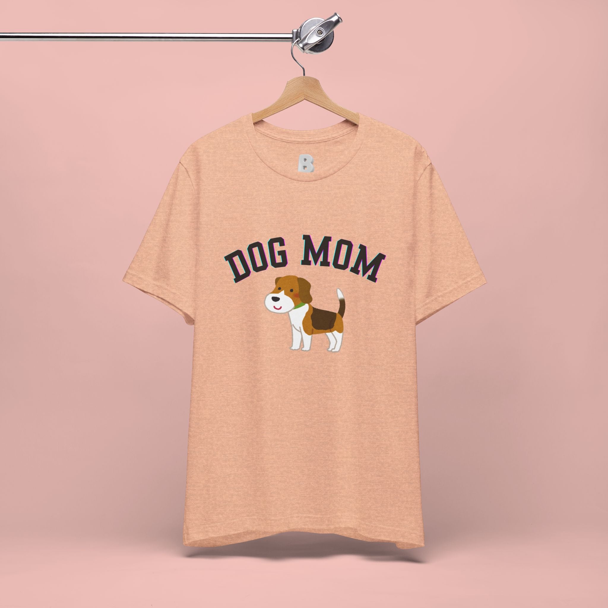 Dog Mom T-Shirt — Cute Beagle Graphic Tee for Dog Lovers