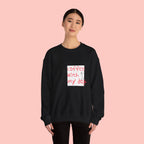 Coffee With My Dog Crewneck Sweatshirt
