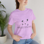 Proud Dog Mom T-Shirt — Cute Paw Print Dog Mom Tee