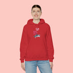 Kiss Your Dog Hoodie — Cute Heart & Dog Graphic Pullover