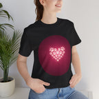 Paw Print Heart T‑Shirt — Cute Pet Lover Tee