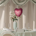 Heart Paw Print Balloon — 6" Pet Love Foil Balloon