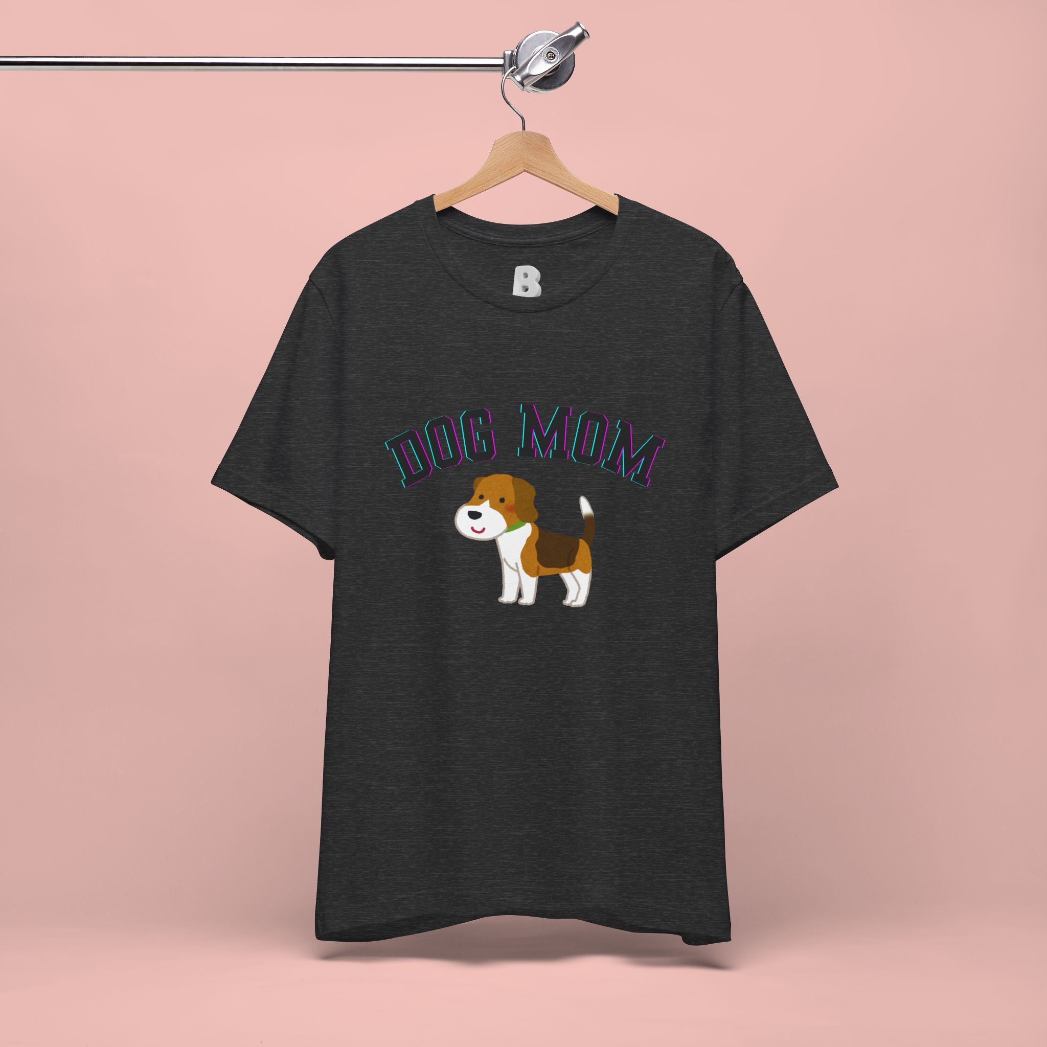 Dog Mom T-Shirt — Cute Beagle Graphic Tee for Dog Lovers