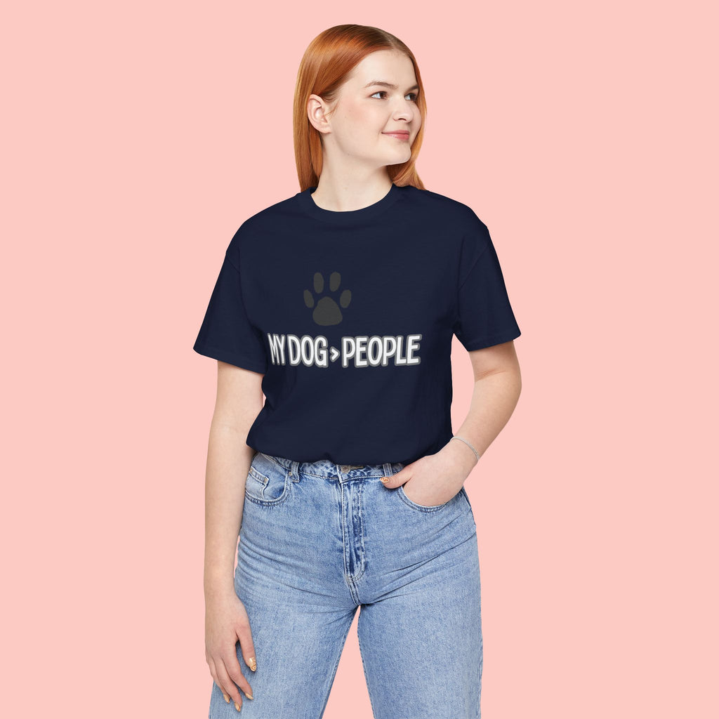My Dog People T-Shirt — Dog Paw Graphic Tee for Dog Lovers