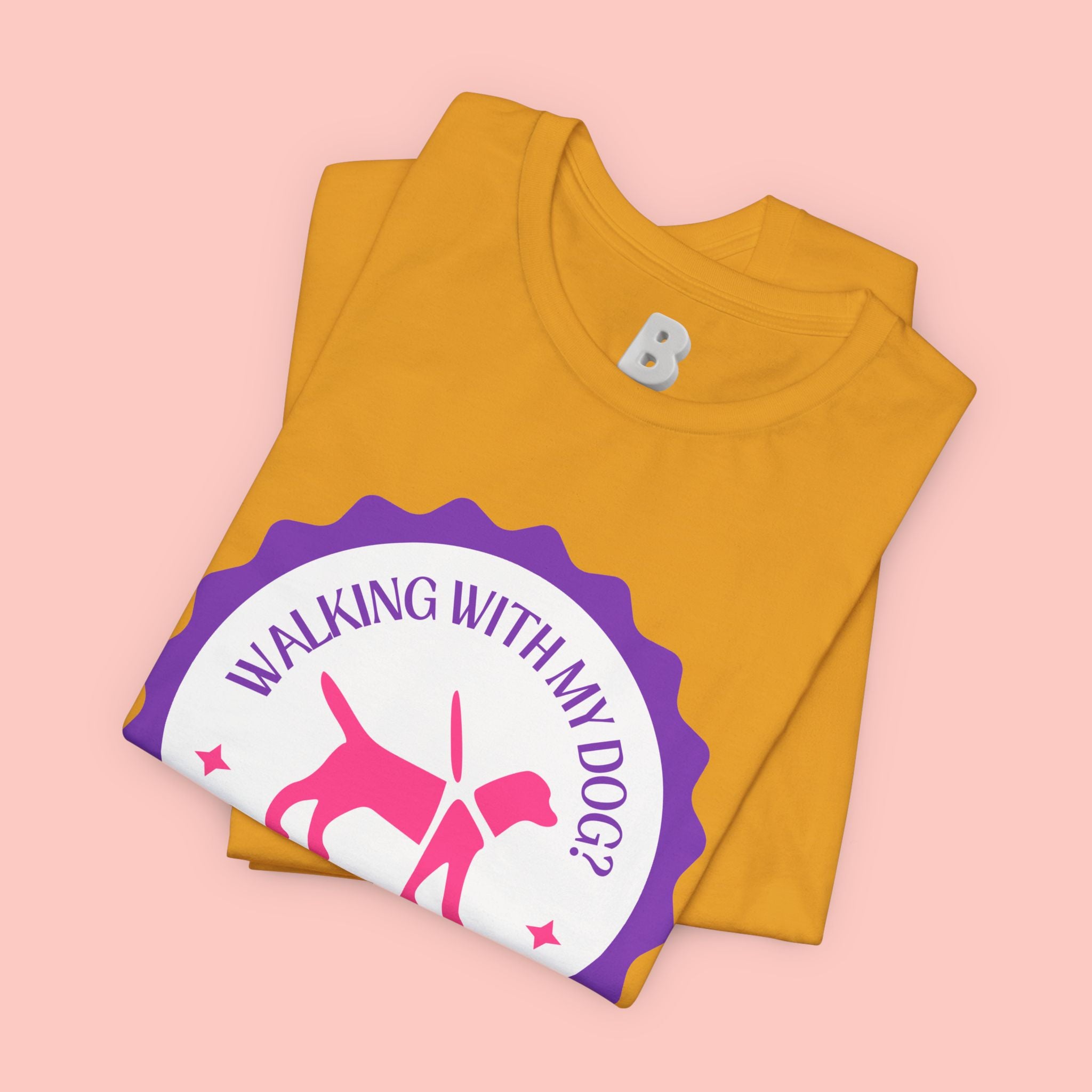 Walking With My Dogs T‑Shirt — "Can't Say No" Dog Lover Tee