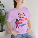 T‑Shirt — Always Happen Funny Dog Thought Bubble Graphic Tee