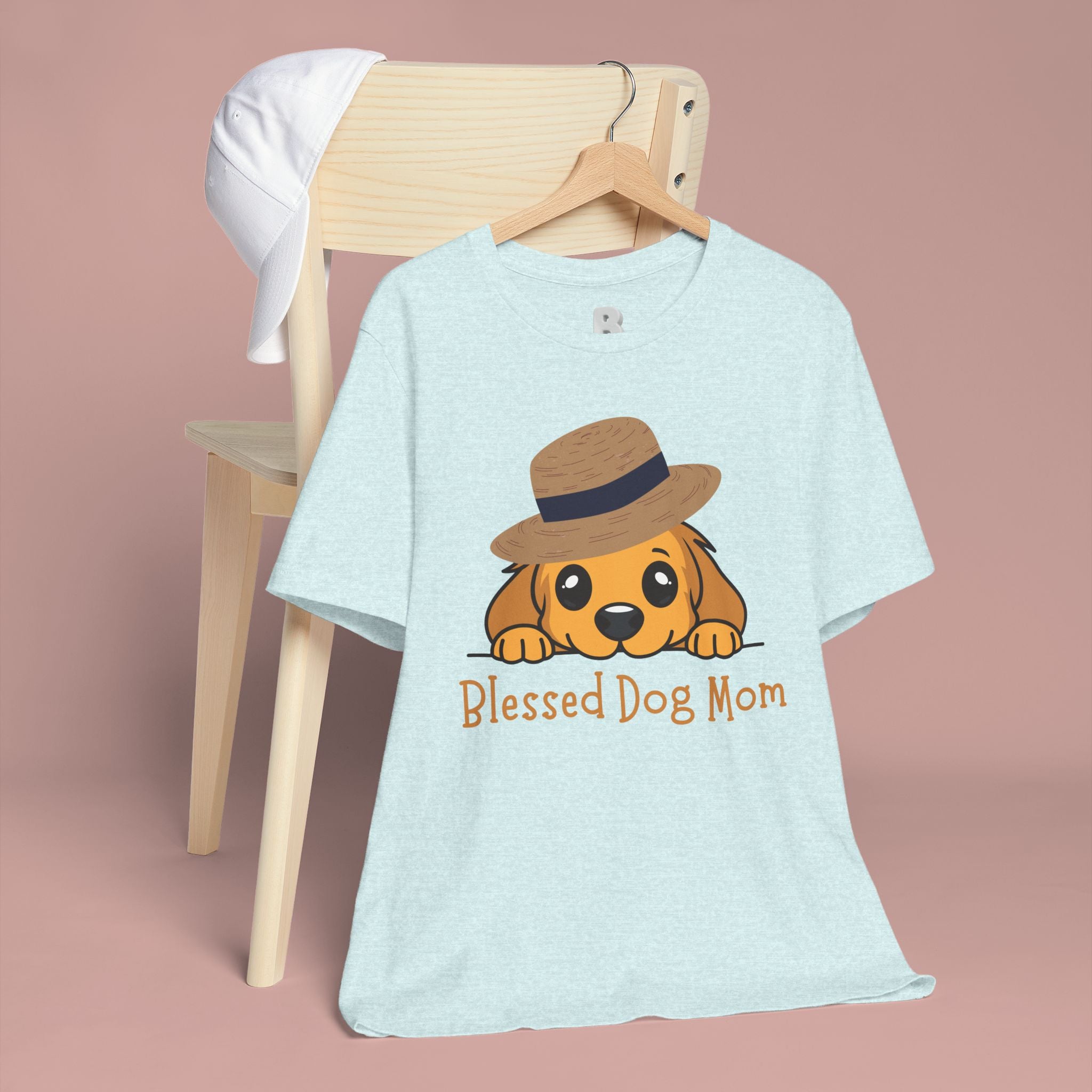 Blessed Dog Mom T-Shirt — Cute Puppy Graphic Tee for Dog Lovers