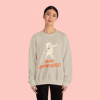 Crewneck Sweatshirt - 'Mom Approved' Dabbing Dog Cute Graphic