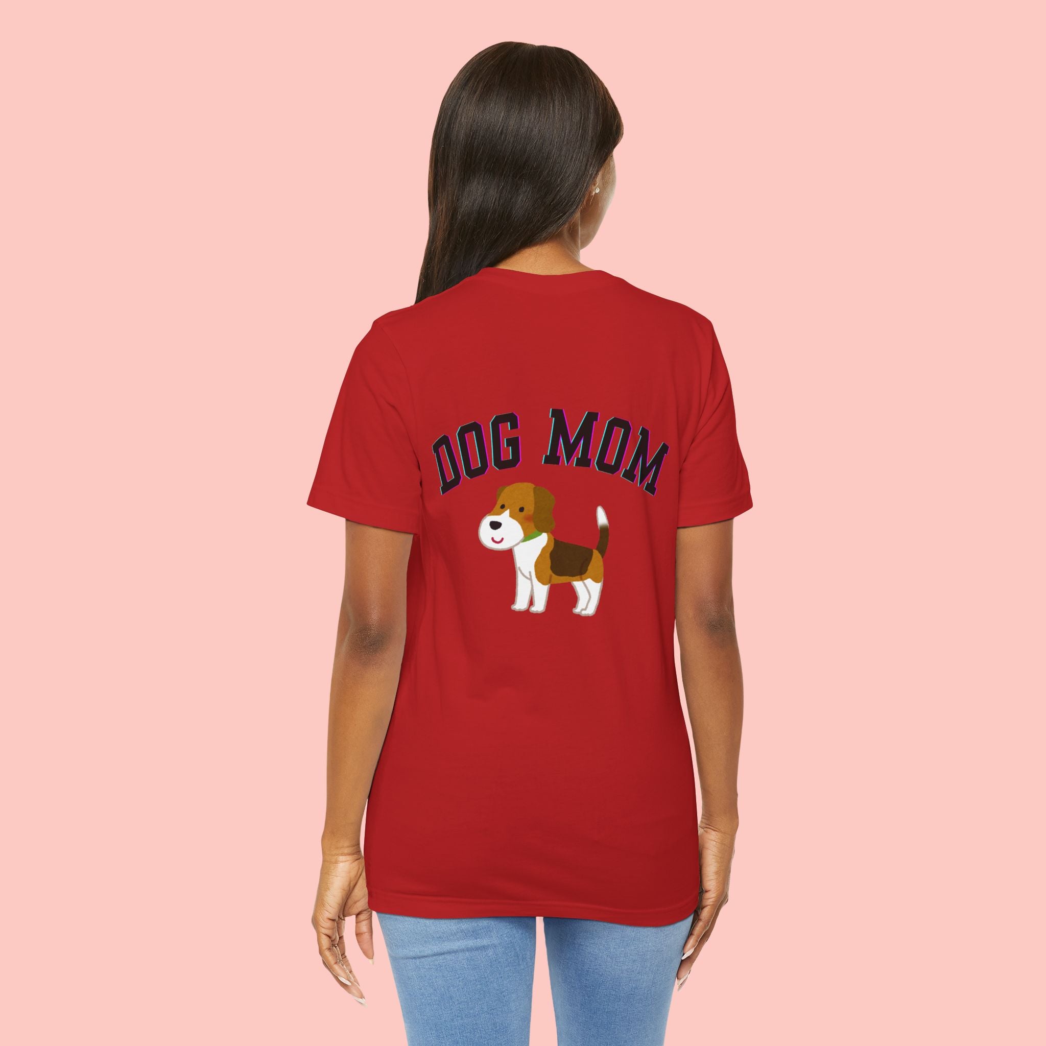 Dog Mom T-Shirt — Cute Beagle Graphic Tee for Dog Lovers