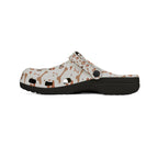 Paw Print EVA Foam Clogs — Cute Dog Bone & Paw Slip-On Shoes