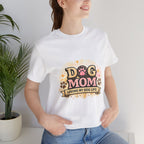 Dog Mom T-Shirt – "Loving My Dog Life" Cute Paw Print Tee for Pet Moms