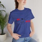 T-Shirt — "Me  My Dog" Minimalist Paw & Hand Illustration