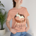 Mommy's Dog T-Shirt – Cute Puppy & Collar Graphic Tee for Dog Moms