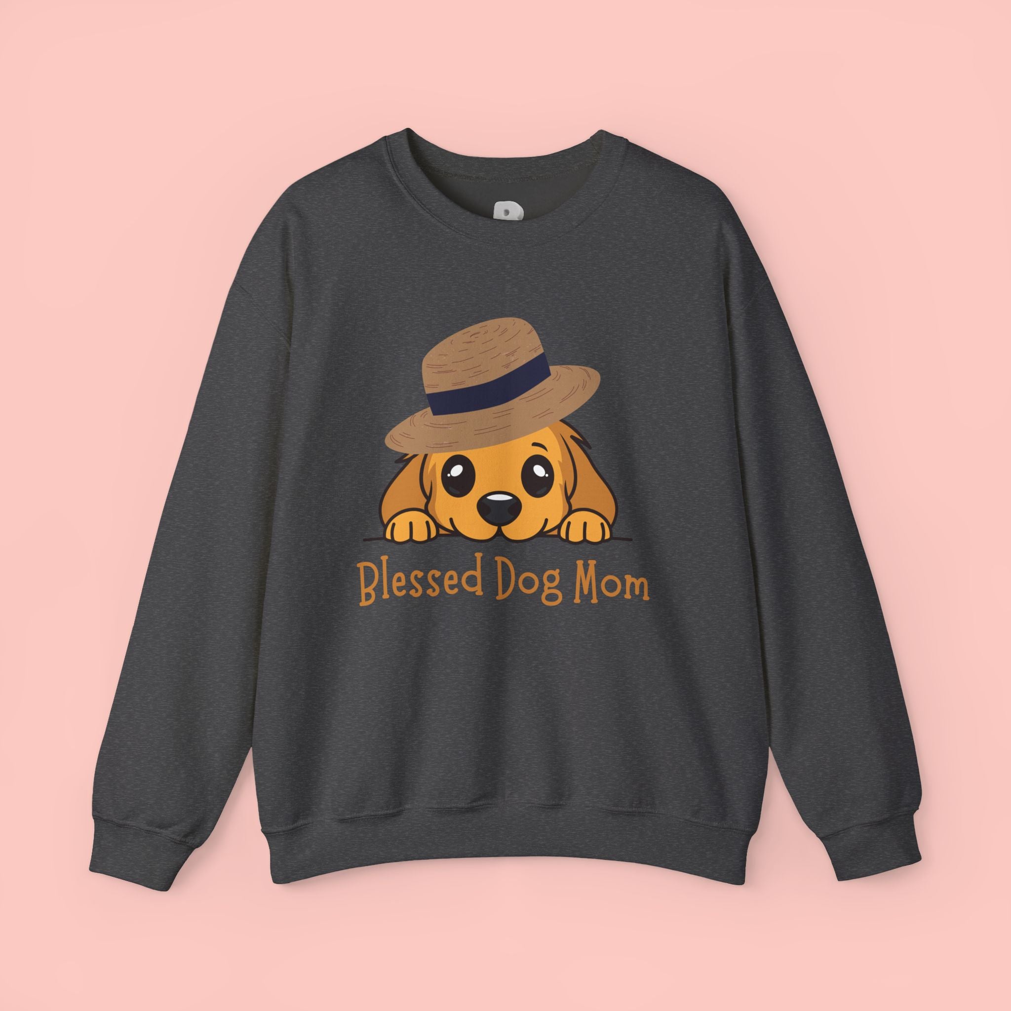 Blessed Dog Mom Sweatshirt — Cute Puppy Mom Crewneck
