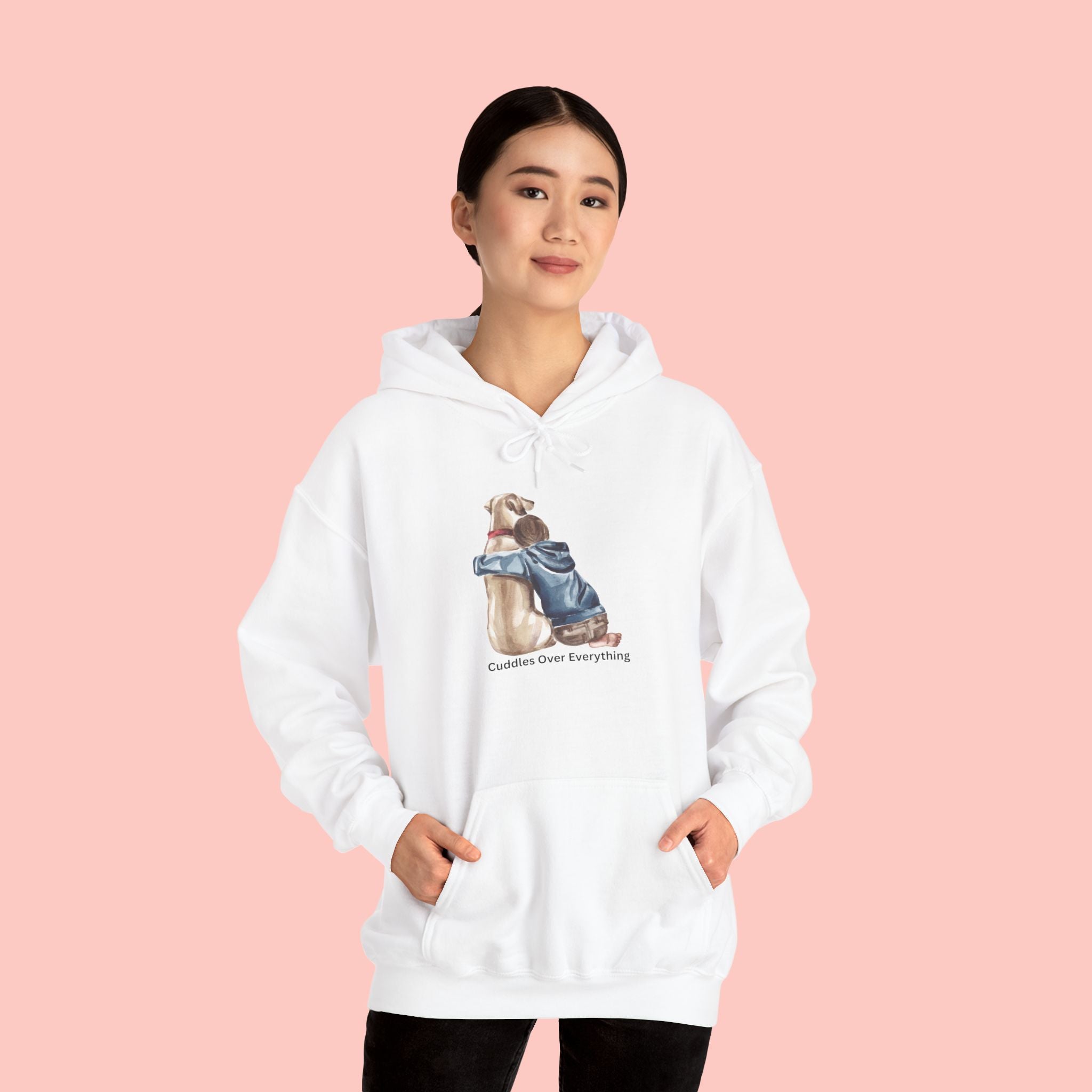 Dog Mom Hoodie — Cozy ‘Couldn’t Chew Your Feelings’ Graphic Sweatshirt