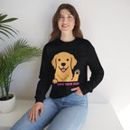 Golden Retriever "Love Your Dog Everyday" Sweatshirt - Cute Pet Lover Crewneck