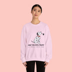 Are You Dog Mom? Cute Dalmatian Crewneck Sweatshirt for Dog Lovers