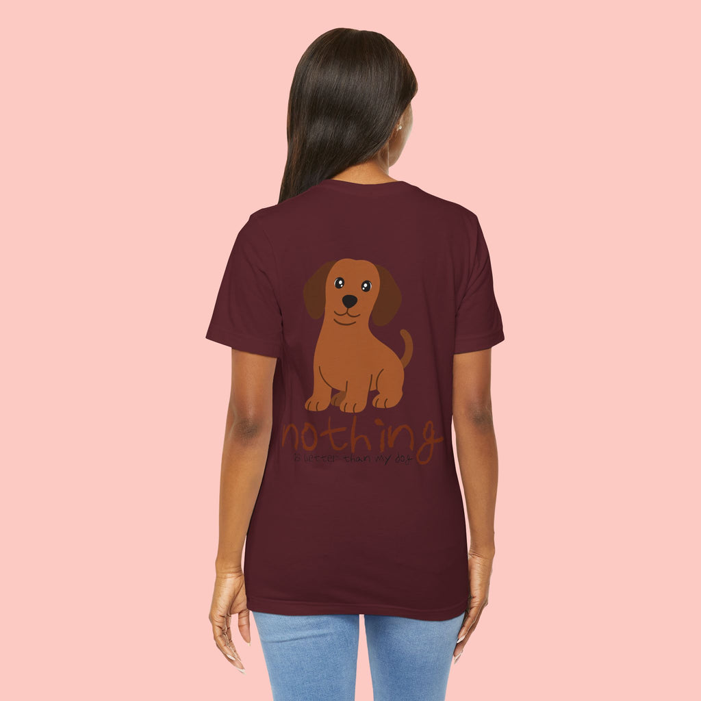 Dachshund Dog Tee — “Nothing Is Sweeter Than My Dog” Graphic T-Shirt