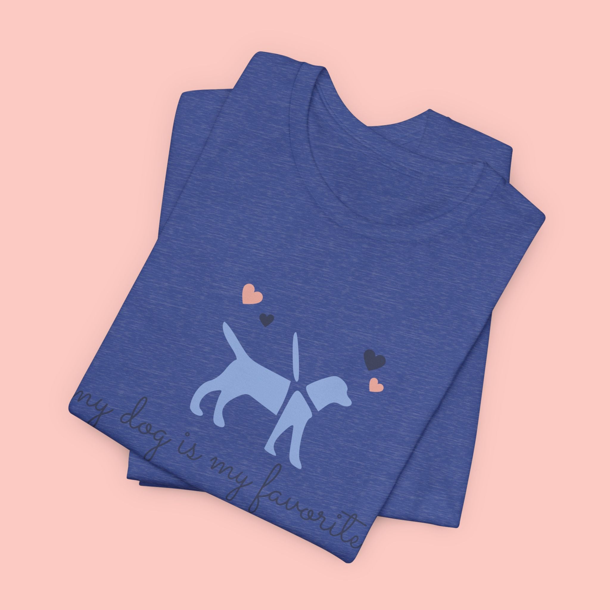 Dog Lover T‑Shirt — "My Dog Is My Favorite Child" Cute Puppy Graphic Tee