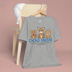 Dog Mom Tee — "Dog Mom: It Is Not A Hobby, It Is A Lifestyle" Cute Puppy Graphic T‑Shirt
