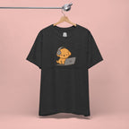 Zoom Meeting Approved Tee — Cute Puppy with Headset Laptop Graphic