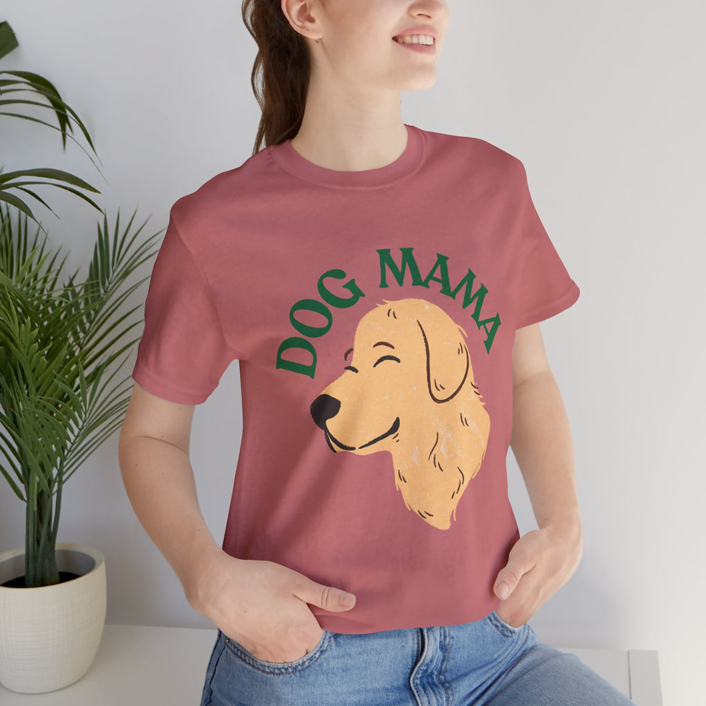 Dog Mama T-Shirt – Golden Retriever Graphic Tee