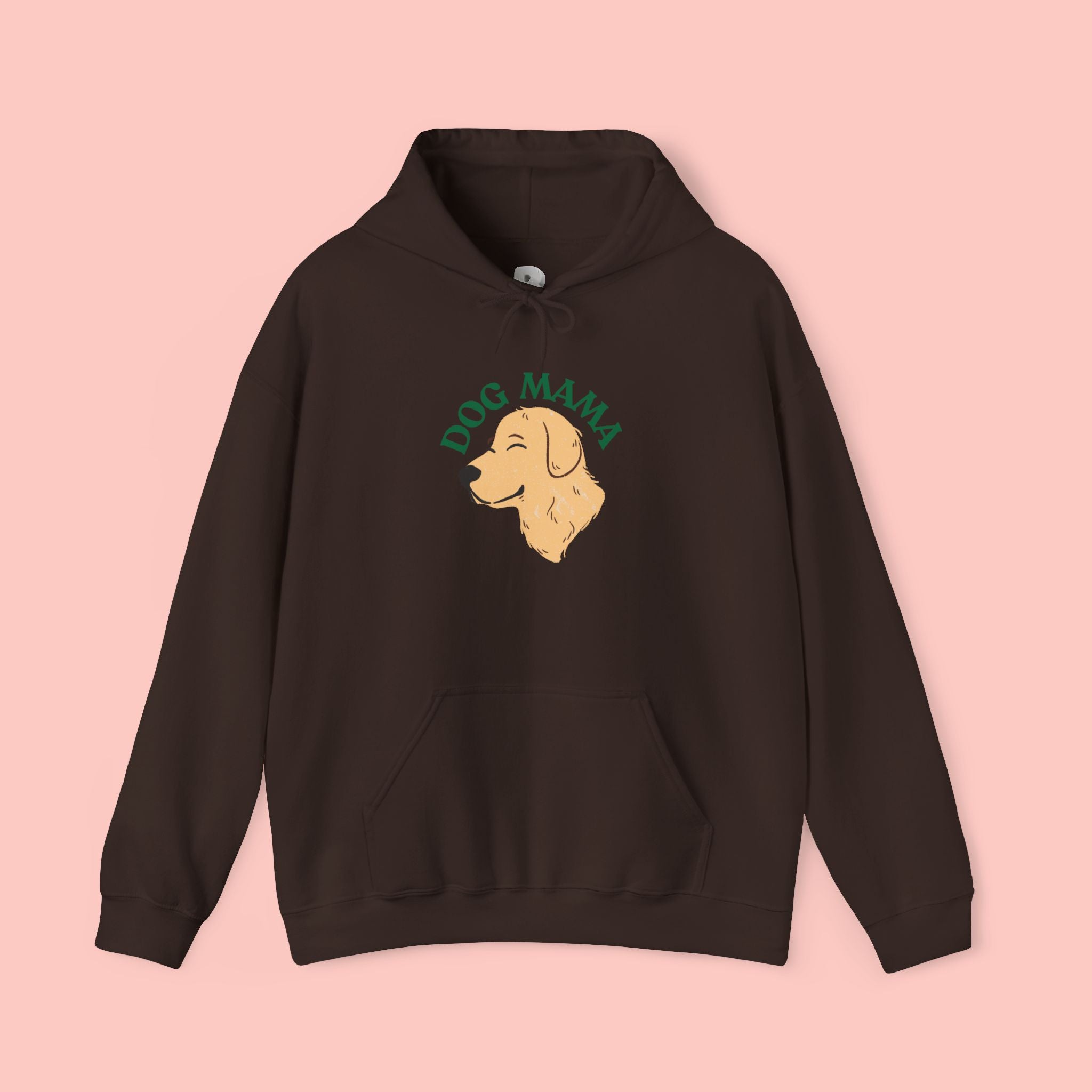 Dog Mama Hoodie — Cute Golden Retriever Dog Mom Sweatshirt