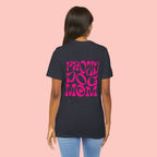 Proud Dog Mom T-Shirt — Retro Pink Graphic Tee for Pet Lovers
